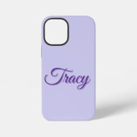 Tracy Mädchenname in Lila,