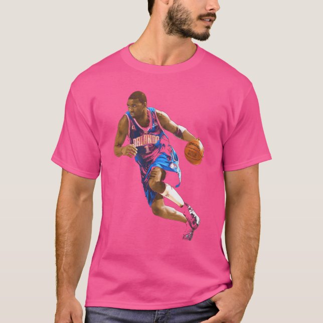 Tracy Mcgrady Pose T-Shirt (Vorderseite)