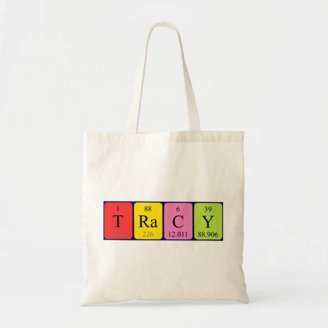 Tracy Periodenname Totbeutel Tragetasche (Vorne)