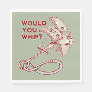 TRAD CLIMBING WHIPPER FALL SERVIETTE