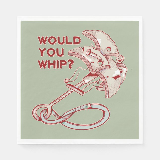 TRAD CLIMBING WHIPPER FALL SERVIETTE (Vorderseite)