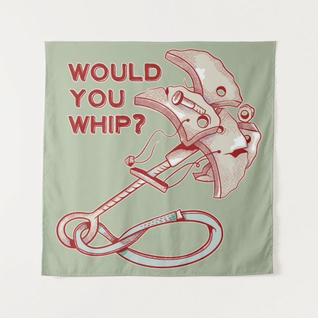 TRAD CLIMBING WHIPPER FALL WANDTEPPICH (Vorderseite)