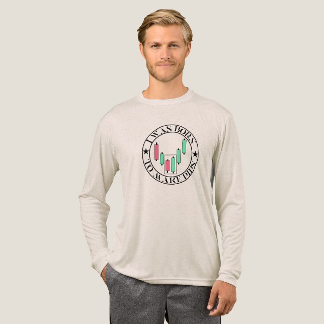 Trade Design | Bullish pattern | Pips Tri-Blend Shirt (Volle Vorderseite)