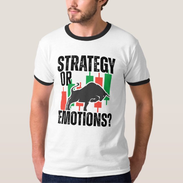 Trade Motivation | Bull market | Strategy T-Shirt (Vorderseite)
