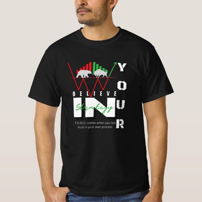 Trade Motivation | Bullish | Pattern T-Shirt (Vorderseite)