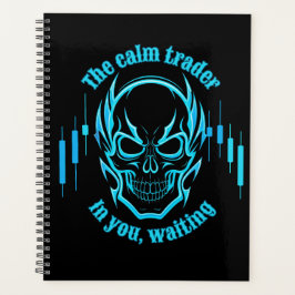 Trade Motivation | Skull | Calm Trader Planer