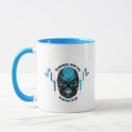 Trade Motivation | Skull | Remember  Tasse