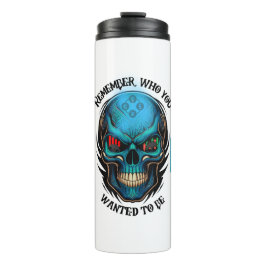 Trade Motivation | Skull | Remember  Thermosbecher