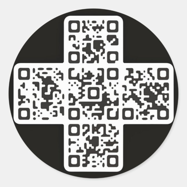 Trade Smart : Stickers de code QR élégant pour cha (Devant)