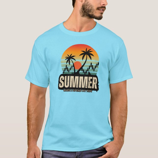 Trader design | Summer | Funny T-Shirt (Vorderseite)