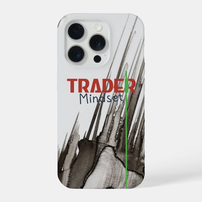 Trader-Mentalität – Disziplinorientierter Handel iPhone 15 Pro Hülle (Rückseite)