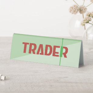 Trader-Mentalität – Disziplinorientiertes Trading Tischaufsteller