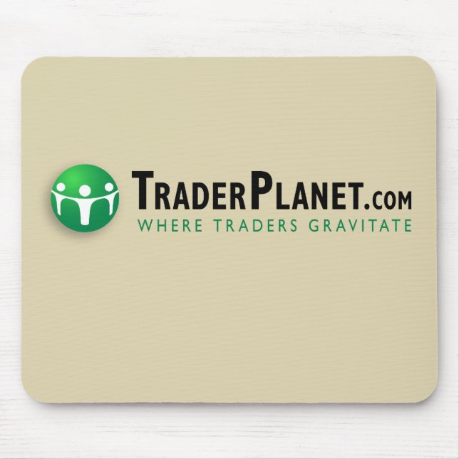TraderPlanet.com grundlegendes Mousepad (Vorne)