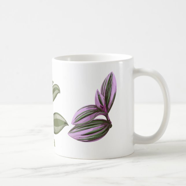 Tradescantia cup kaffeetasse (Rechts)