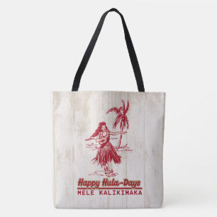 Tradewinds Holiday Hawaiian Hula Girl Beach sac