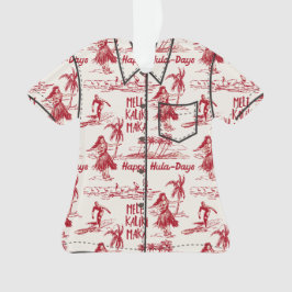 Tradewinds Holiday Hawaiian Hula Girl Ornament