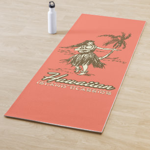 Tradewinds Hula Girl wechselt zu Hawaiian Hibiscus Yogamatte