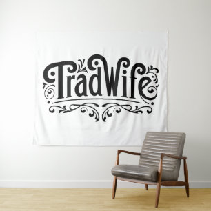 Tradfrau Wandteppich