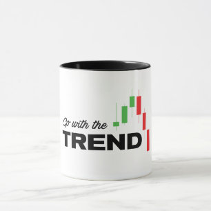 Trading Mug - Aller avec la tendance