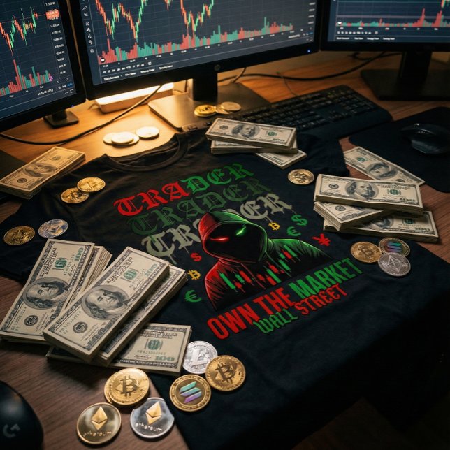 Trading Mystery Character Red Green Candle T-Shirt (Von Creator hochgeladen)