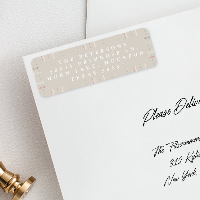 Tradition Kariert gemütliche Cabin Forest Beige We (Von Creator hochgeladen)