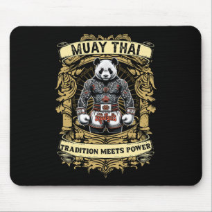 Tradition trifft auf Kraft - Kickboxen und Muay Th Mousepad