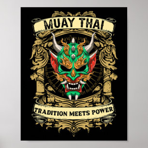 Tradition trifft auf Kraft - Kickboxen und Muay Th Poster