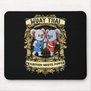 Tradition trifft Kraft - Kickboxen und Muay Thai K Mousepad