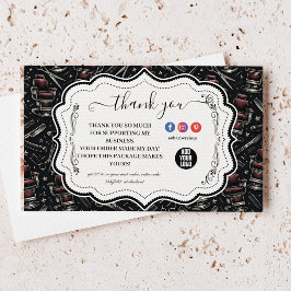 Traditional Barber Tools Classic Grooming Dankeskarte