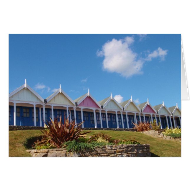 Traditional British Beachhuts (Vorderseite (Horizontal))