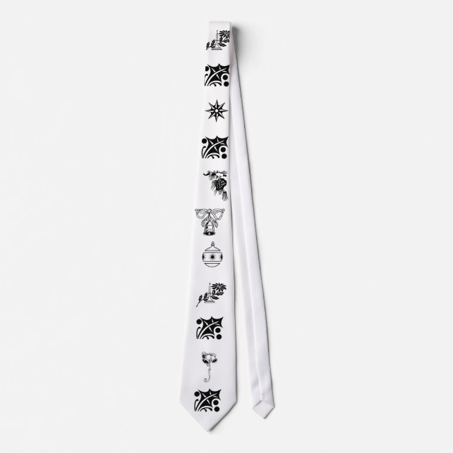 TRADITIONAL CHRISTMAS IMAGES tie Krawatte (Vorderseite)