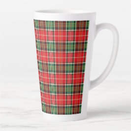Traditional Christmas Plaid Milchtasse