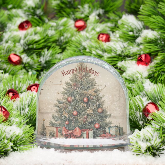 Traditional Christmas Tree and Presents Gift Wrapp (Noël)