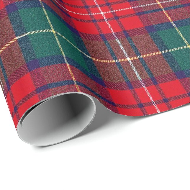Traditional Festive Tartan Geschenkpapier (Rolleneckpunkt)