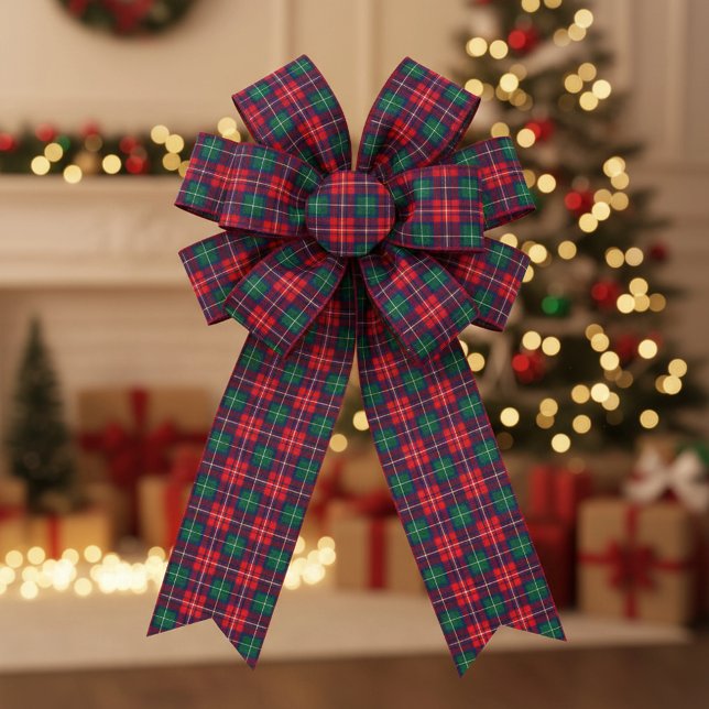 Traditional Festive Tartan Ripsband (Von Creator hochgeladen)