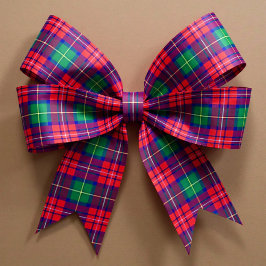 Traditional Festive Tartan Satinband
