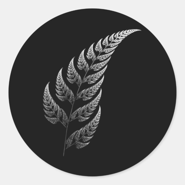 Traditional Maori Tribal Tattoo. New Zealand. Aote Runder Aufkleber (Vorderseite)