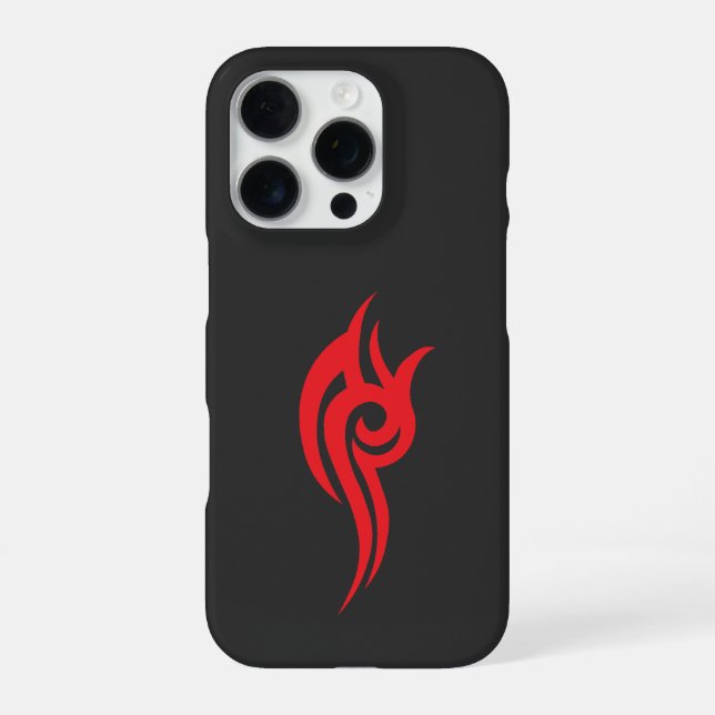 Traditional Tattoo Art Inspired Design iPhone 16 Pro Hülle (Rückseite)
