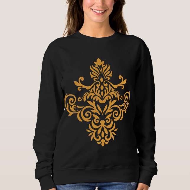Traditional Tattoo Art Inspired Design Sweatshirt (Vorderseite)