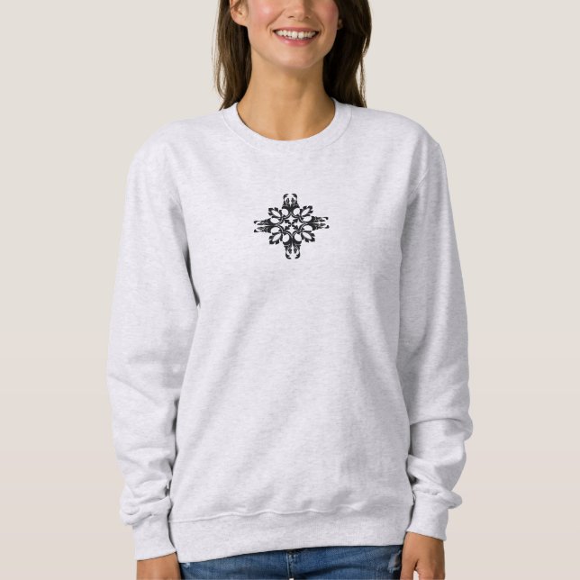 Traditional Tattoo Art Inspired Design Sweatshirt (Vorderseite)