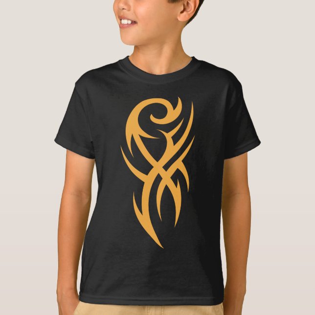 Traditional Tattoo Art Inspired Design T-Shirt (Vorderseite)