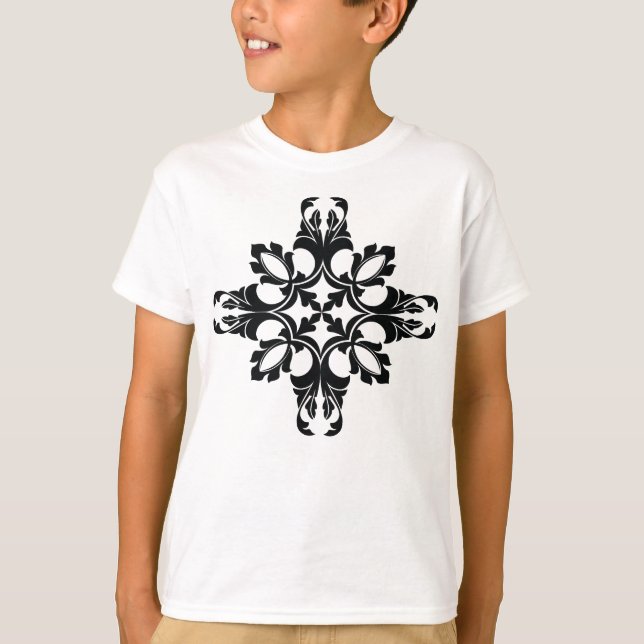 Traditional Tattoo Art Inspired Design T-Shirt (Vorderseite)
