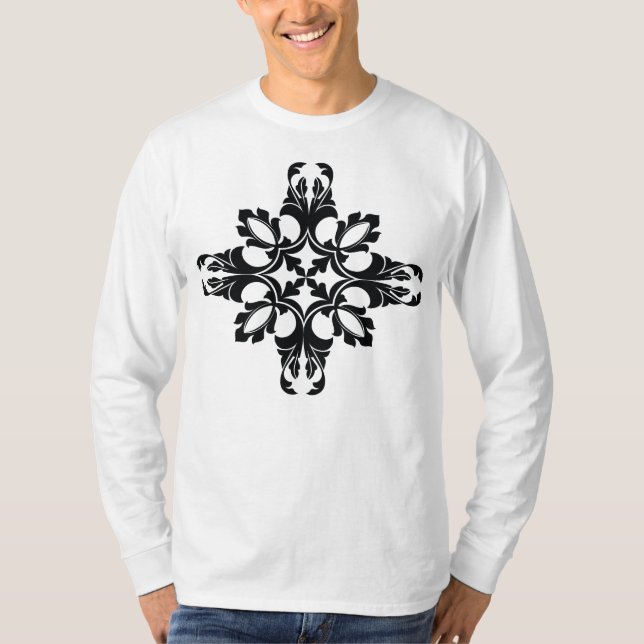 Traditional Tattoo Art Inspired Design T-Shirt (Vorderseite)