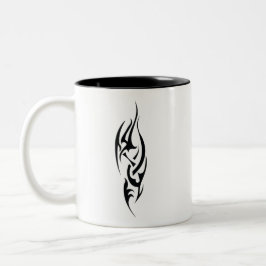 Traditional Tattoo Art Inspired Design Zweifarbige Tasse
