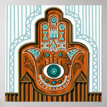 Traditionell Ägyptische Hamsa Khamsa Hand von Fati