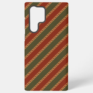 traditionell bunt gestreifte Weihnachten Samsung Galaxy Hülle