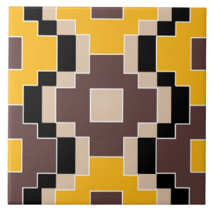 Traditionell, geometrisch, elegant, modern, Muster Fliese