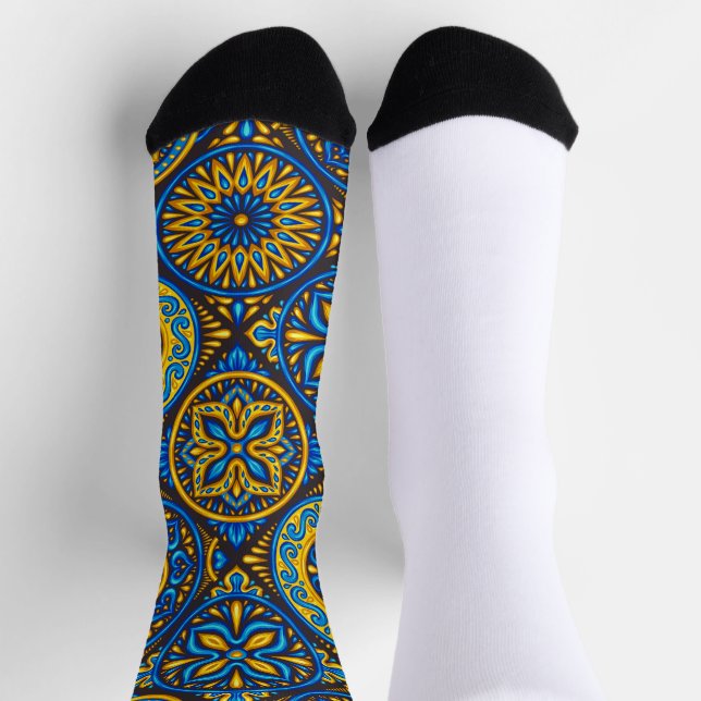 Traditionell Inspiriert Keramik Socken (Oben)