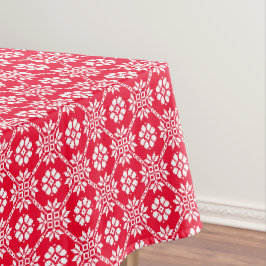 Traditionell Lettisch Red Sun Auseklis Saulite Tischdecke