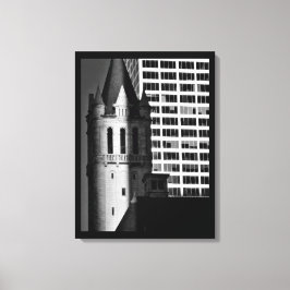 Traditionell und modern leinwanddruck